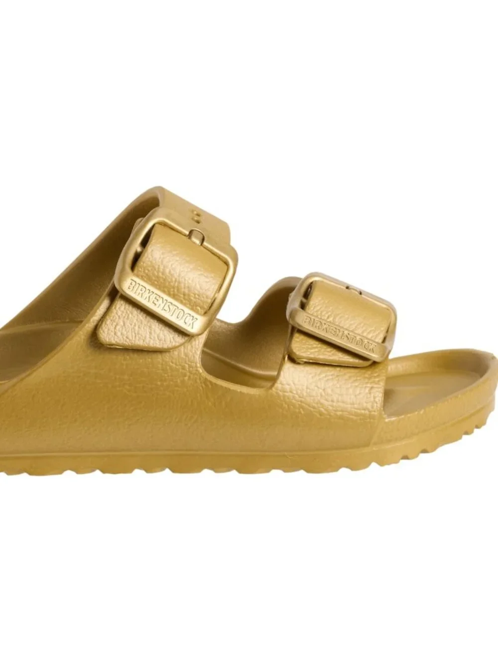 NEW Birkenstock Arizona EVA Kids Glamor Gold Waterproof Sandals 26 Toddler 9
